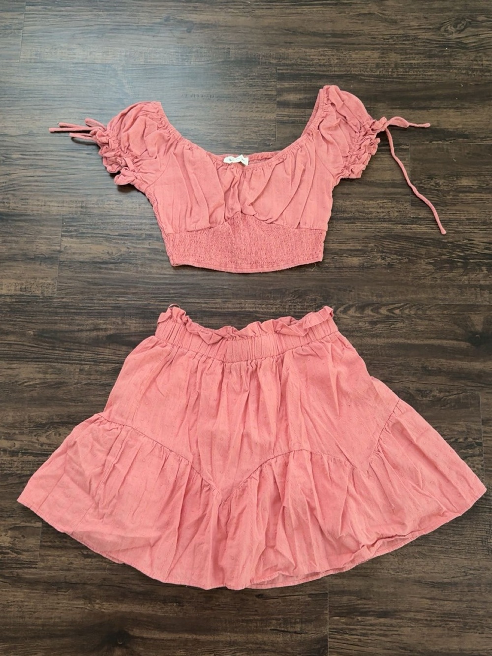 The Vintage Shop Dusty Rose Two-Piece Set